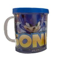Kit Boneco Sonic Azul Articulado 15Cm + Caneca 350Ml Nº12 - 2