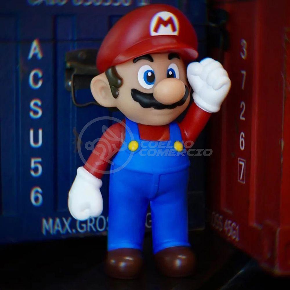 Boneco Action Figure Mario Colecion. 23Cm - Super Mario - 1