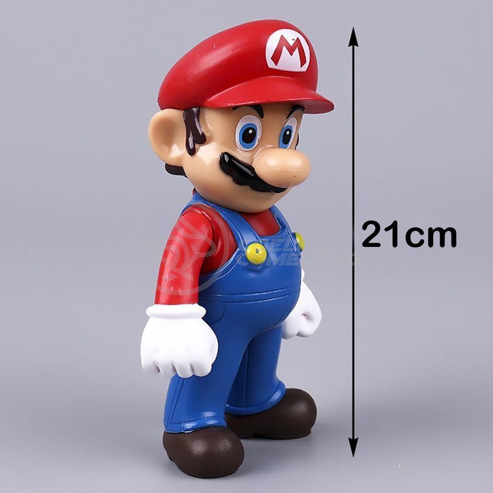 Boneco Action Figure Mario Super Size 23Cm Super Mario - 10