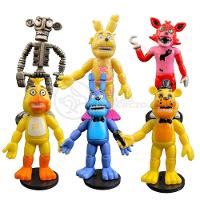 Kit 6 Bonecos Five Nights At Freddy 'S Action Figure Nº19 - 1