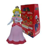 Boneco Action Figure Princesa Peach Toadstool Articulado 23cm