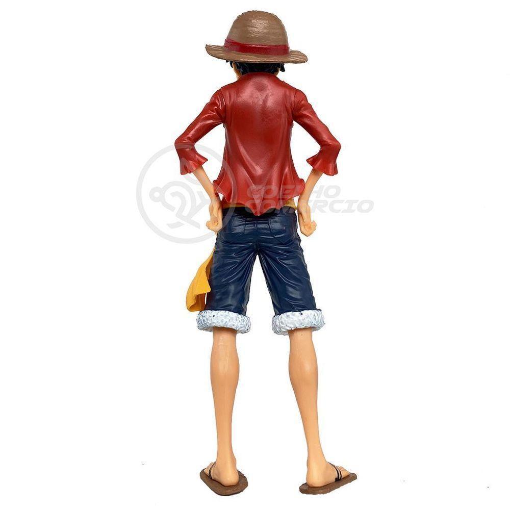 Boneco Anime Action Figure One Piece 18cm - Monkey D. Luffy - 7