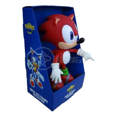 Boneco Action Figure Sonic Red Vermelho 23cm Sonic