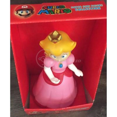 Boneco Action Figure Princesa Peach Toadstool Articulado 23cm