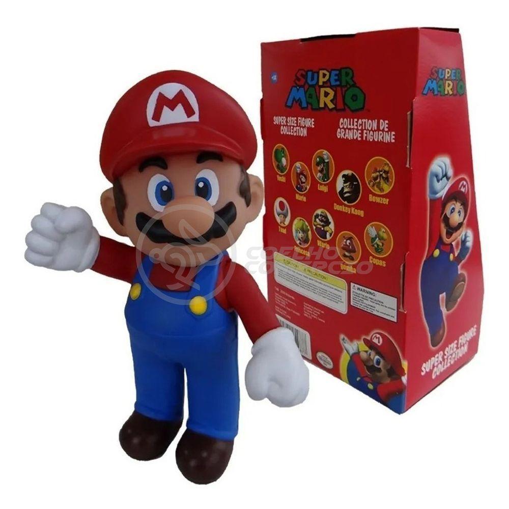 Boneco Action Figure Mario Super Size 23Cm Super Mario - 1