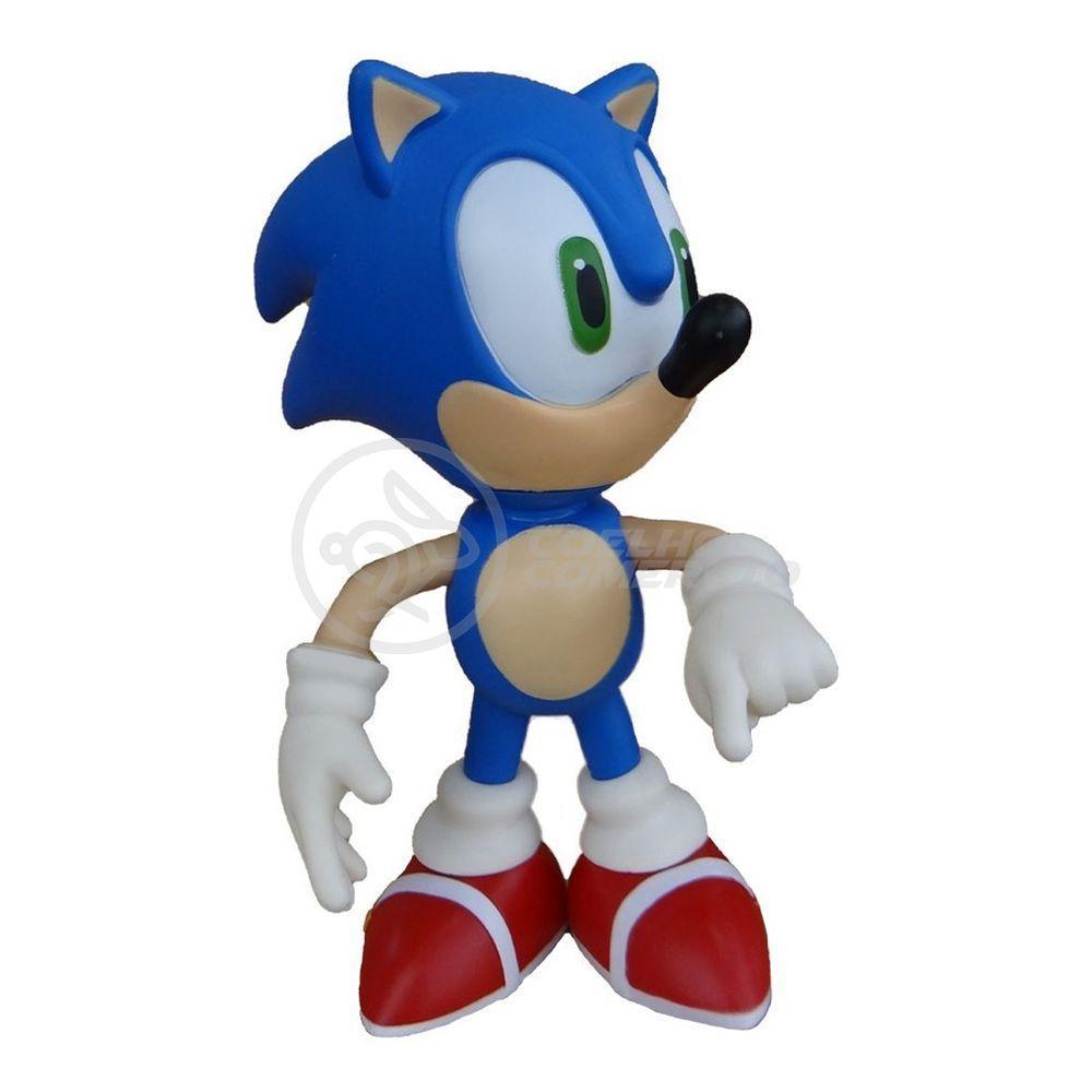 Boneco Action Figure Sonic Grande Super Size - 23Cm - Sonic - 4