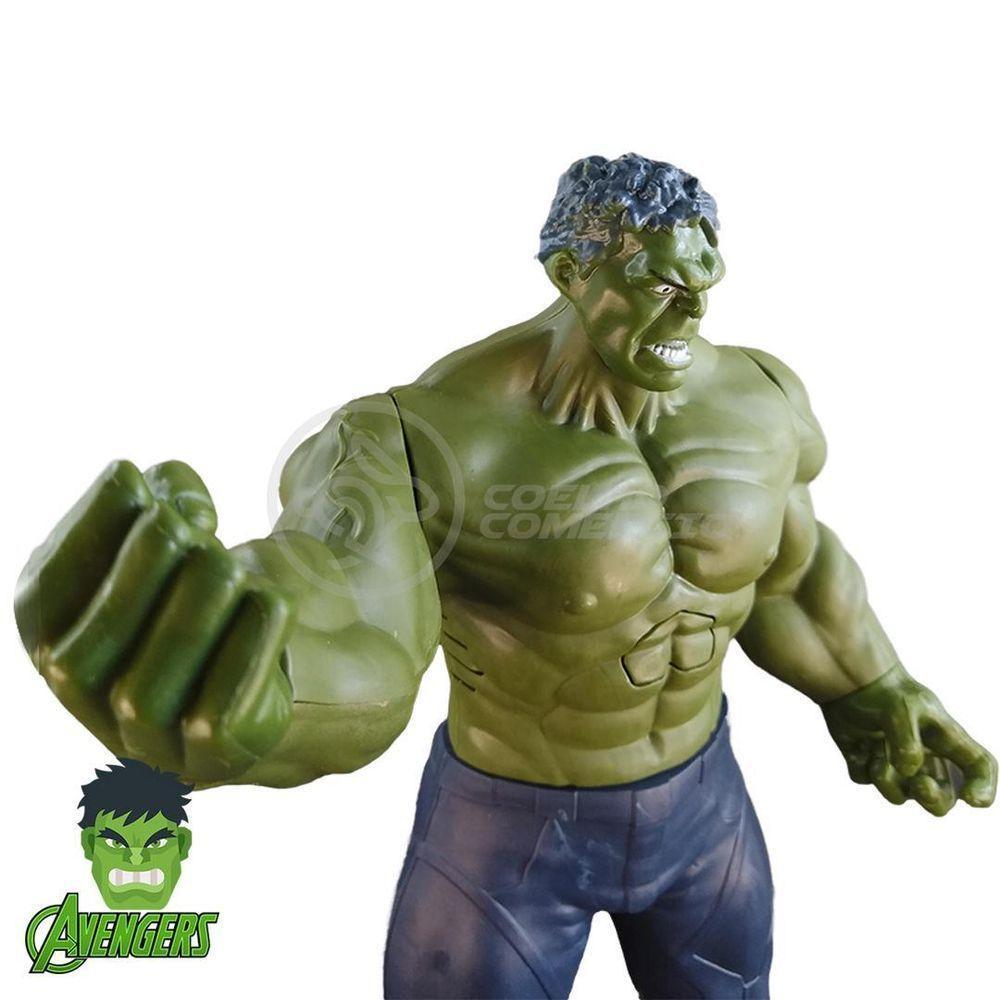 Boneco Action Figure Vingadores O Incrivel Hulk Marvel - 2