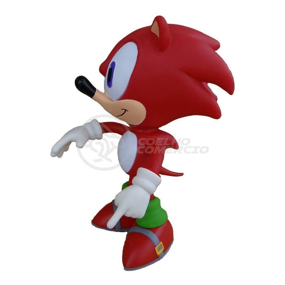 Boneco Action Figure Knuckles The Echidna 23Cm Sonic - 9