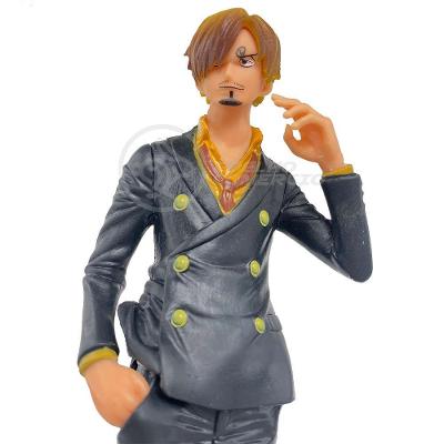 Brinquedo Boneco Anime Figura De Ação One Piece 18Cm - Sanji