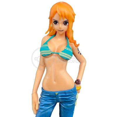 Brinquedo Boneco Anime Figura De Ação One Piece 18Cm - Nami