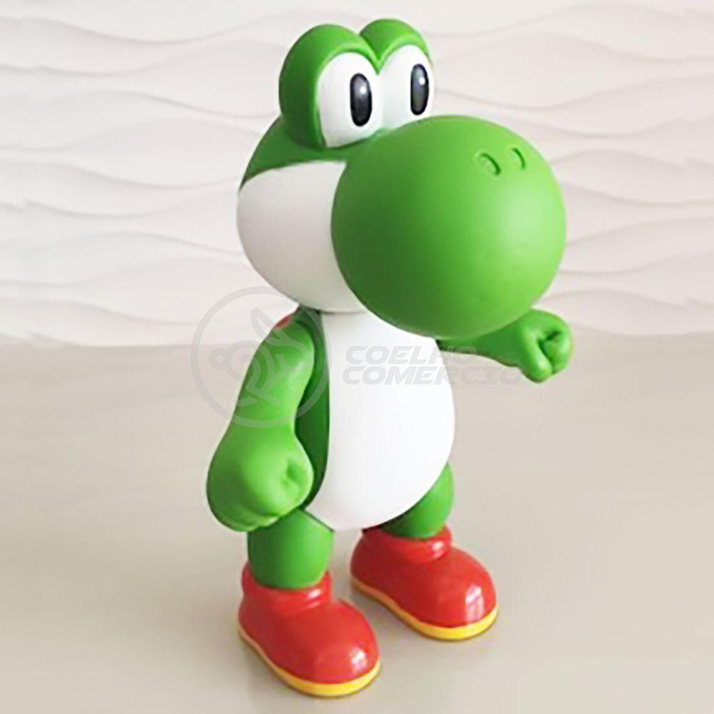Boneco Action Figure Yoshi Grande Super Size 26Cm - Mario - 1