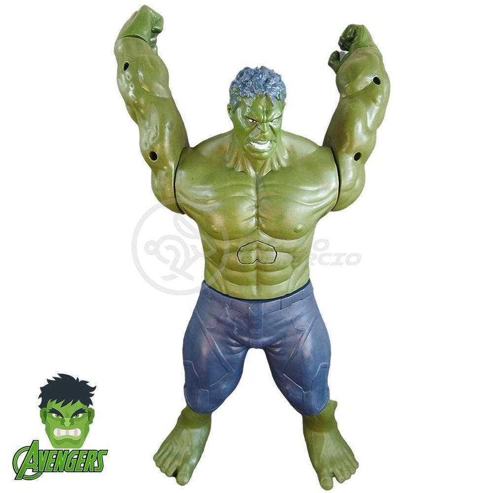 Brinquedo Boneco Vingadores O Incrivel Hulk - 7