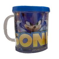Kit Sonic The Hedgehog Caneca + Boneco 16Cm - 2