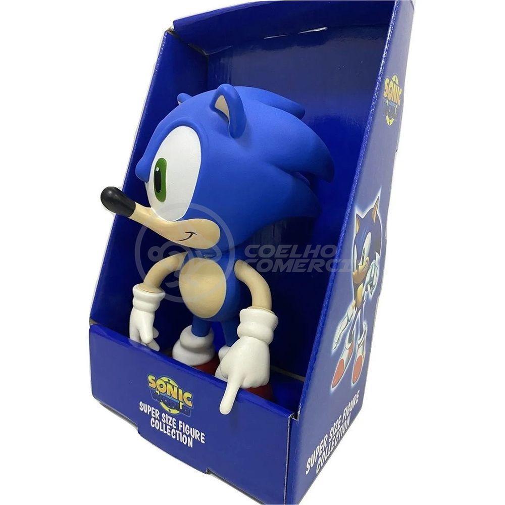 Boneco Action Figure Sonic Grande Super Size - 23Cm - Sonic - 9