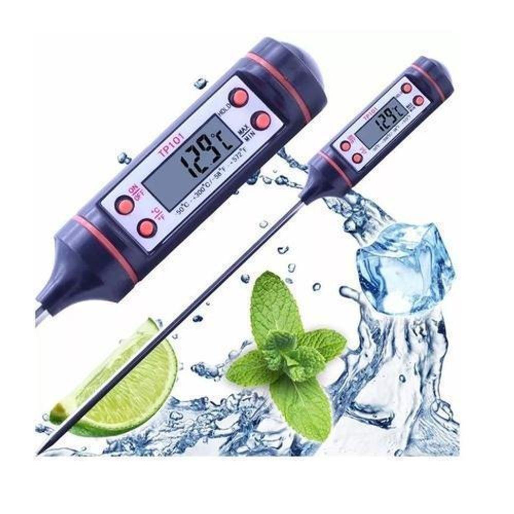 Culinario Termometro Digital Culinário Alimentos E Bebidas - 4