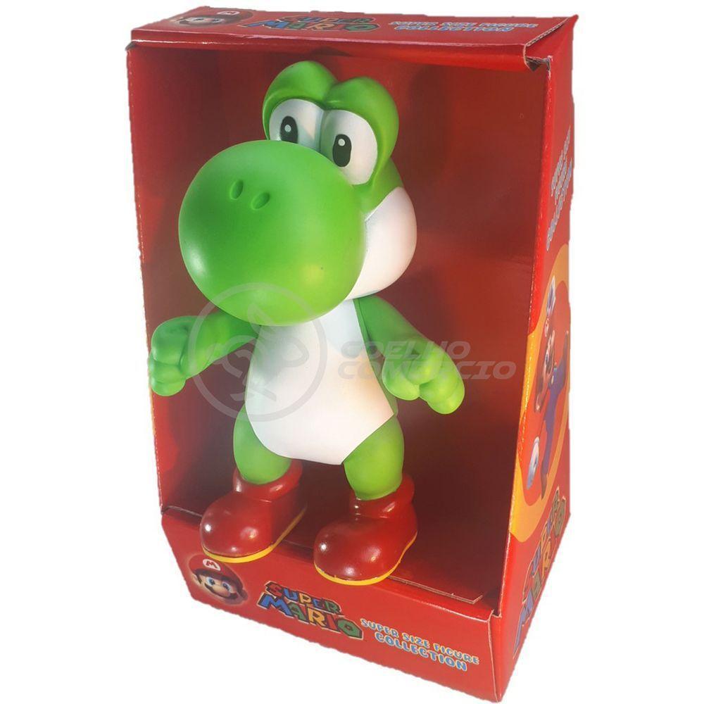 Boneco Action Figure Yoshi Grande Super Size 26Cm - Mario - 1