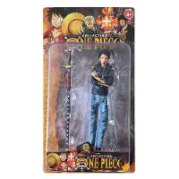 Boneco Action Figure One Piece 18Cm - Trafalgar D. Water Law - 2
