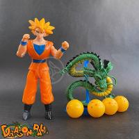 Kit 4 Bonecos Dragon Ball Z Action Figure Esféras Do Dragão