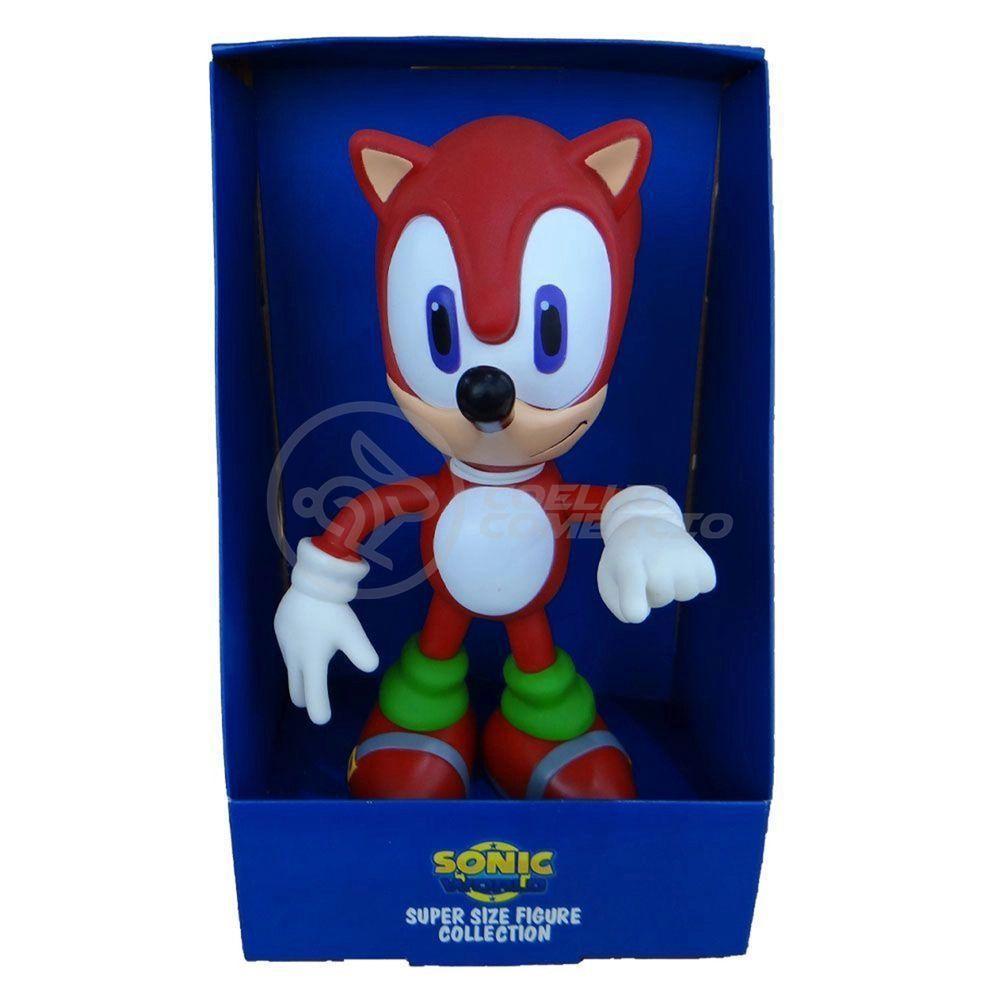 Boneco Action Figure Knuckles The Echidna 23Cm Sonic - 3