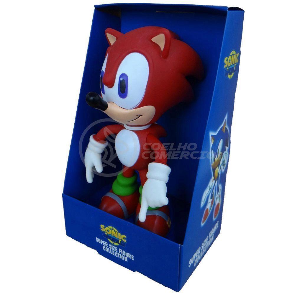 Boneco Action Figure Knuckles The Echidna 23Cm Sonic - 7
