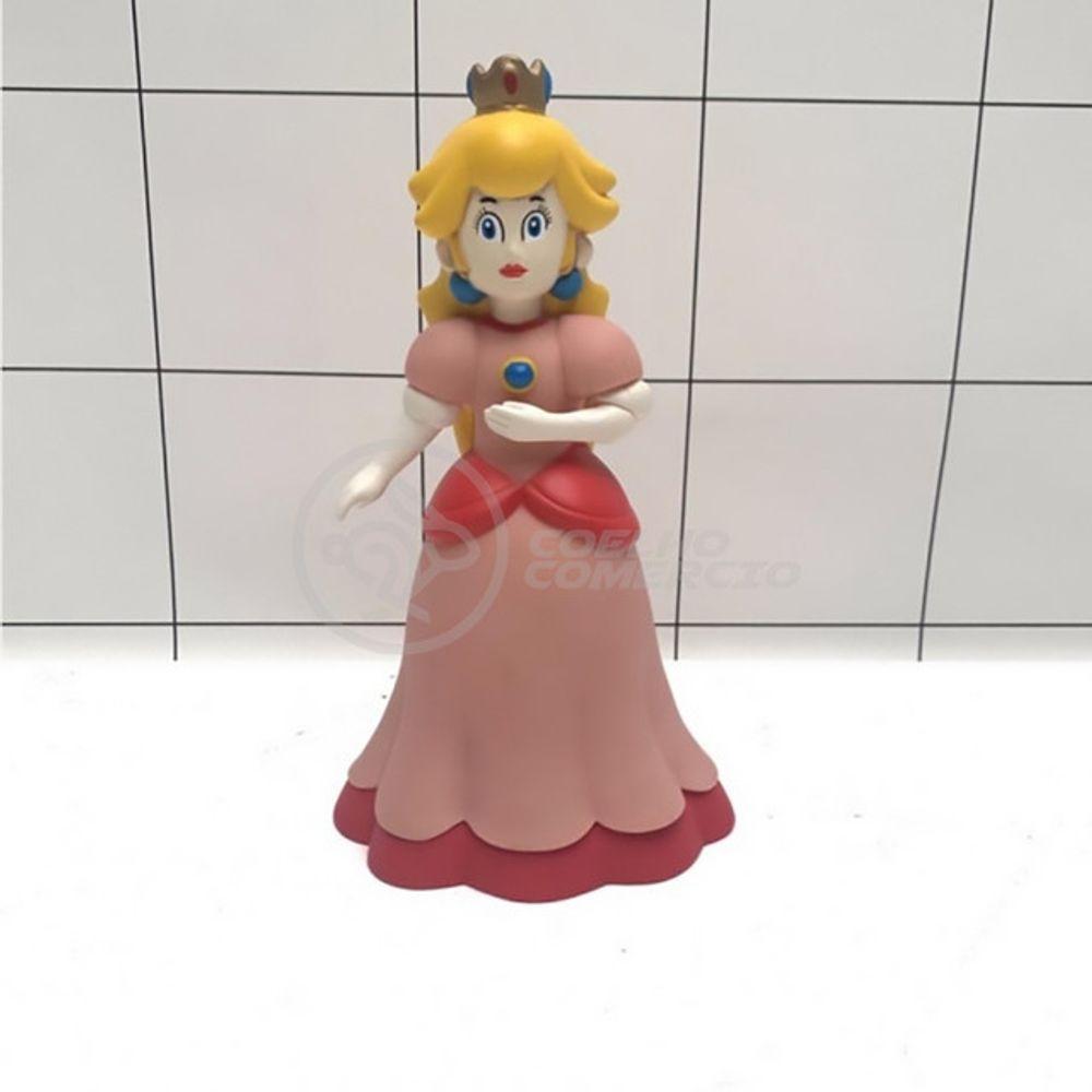 Boneco Princesa Peach Toadstool Super Size 23Cm - Mario - 1