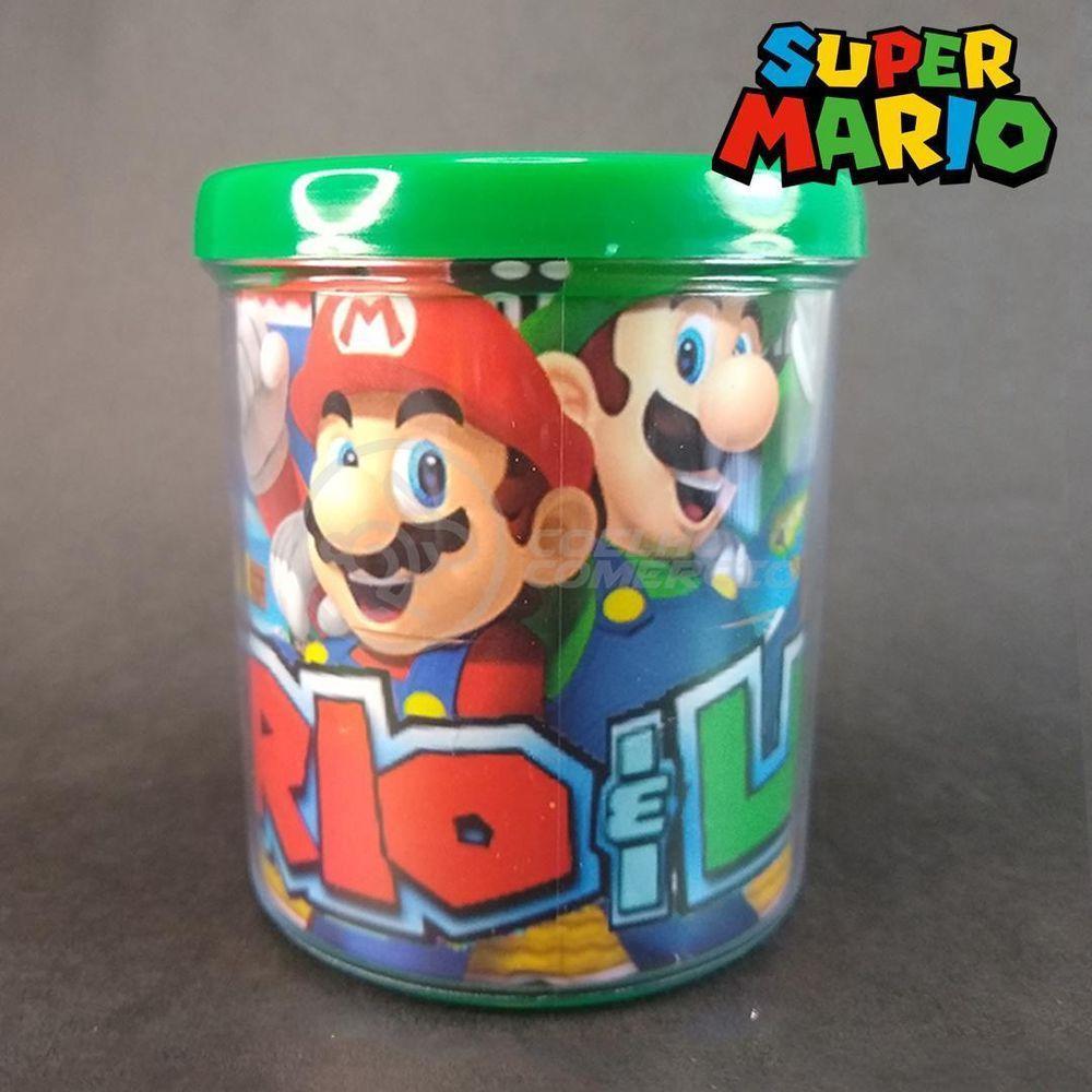 Kit Boneco Luigi Articulado Super Mario 13Cm + Caneca 350Ml - 2