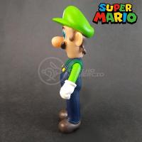 Kit Boneco Luigi Articulado Super Mario 13Cm + Caneca 350Ml