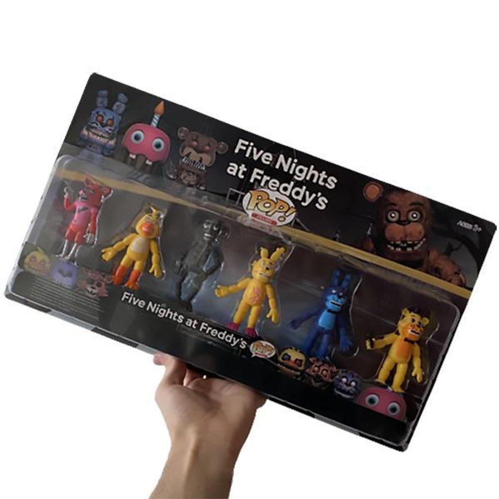 Kit 6 Bonecos Five Nights At Freddy 'S Action Figure Nº16 - 2