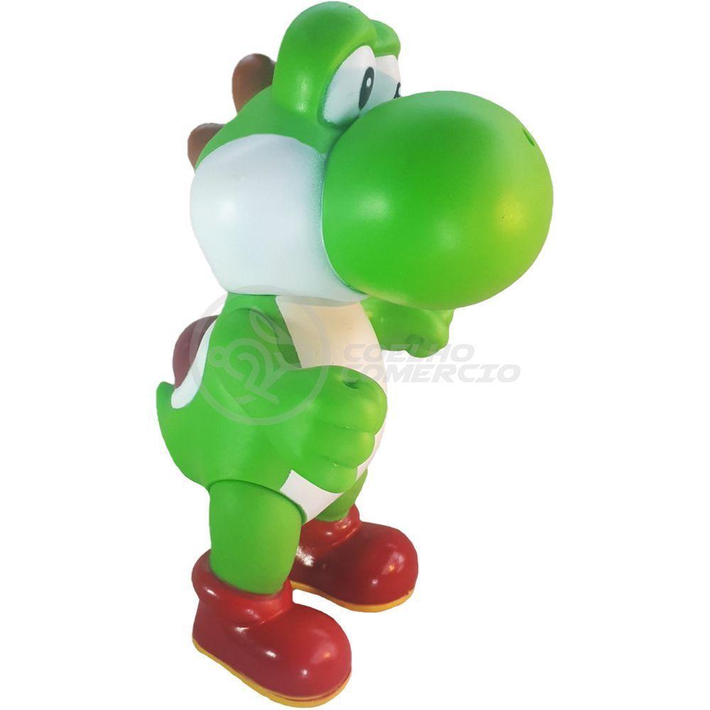 Boneco Action Figure Yoshi Grande Super Size 26Cm - Mario - 1