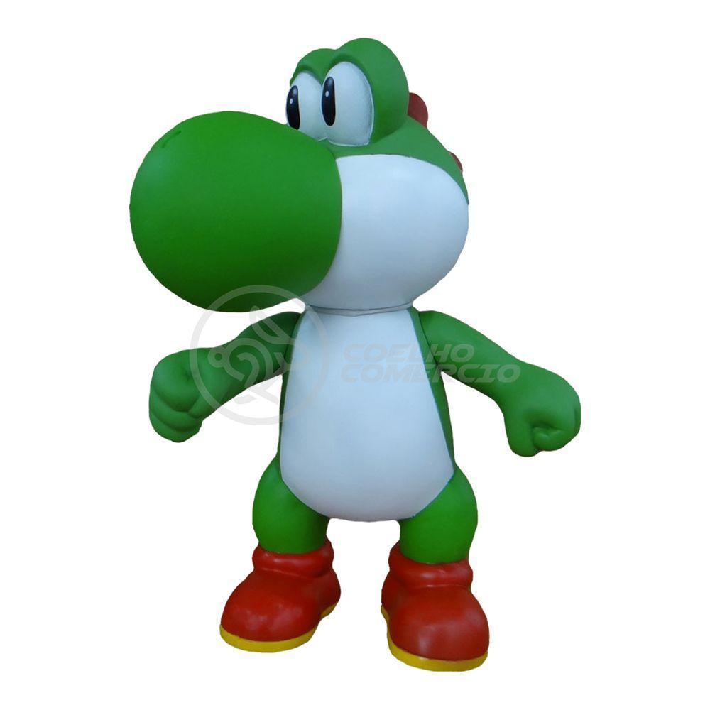 Boneco Action Figure Yoshi Grande Super Size 26Cm - Mario - 5