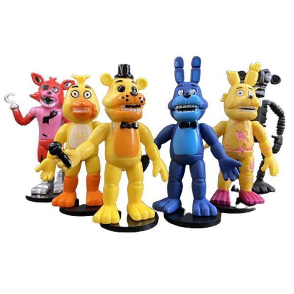 Kit 6 Bonecos Five Nights At Freddy 'S Action Figure Nº14 - 1