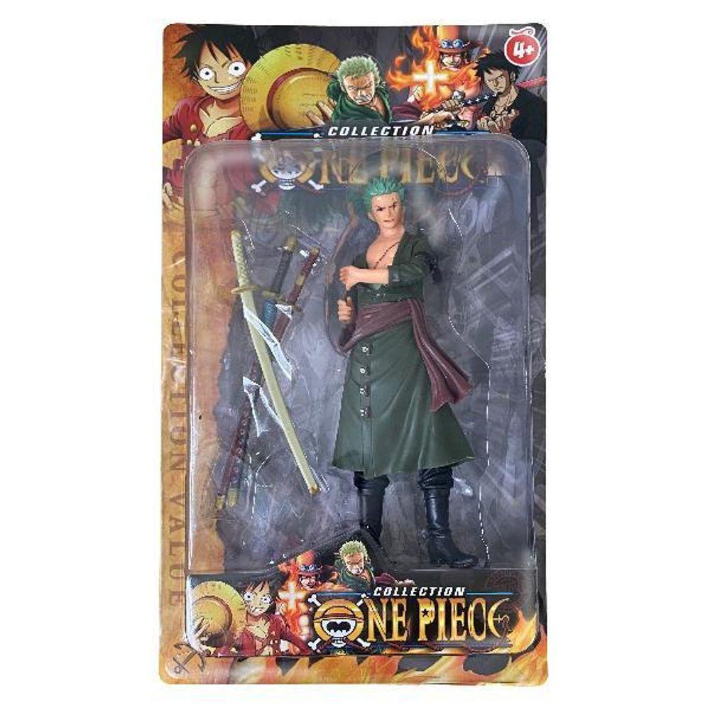 Brinquedo Boneco Anime One Piece 18cm Roronoa Zoro - 3