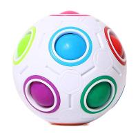 Football Fidget Cube Jogo Quebra Cabeça Infantil 12 Buracos