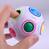 Football Fidget Cube Jogo Quebra Cabeça Infantil 12 Buracos - 1