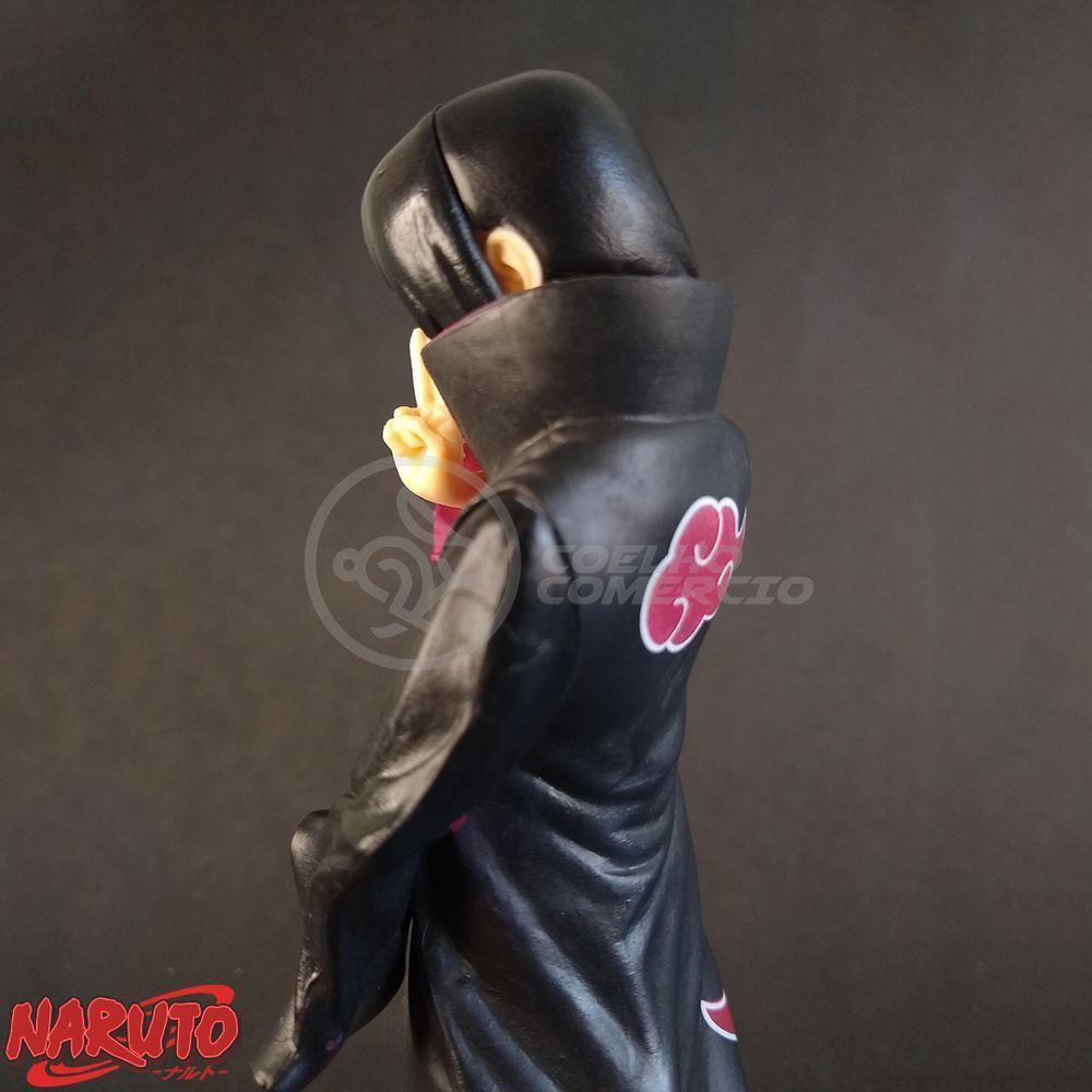Brinquedo Action Figure Itachi Uchiha Akatsuki 18Cm Colecionável Universo Shippuden Ninja Ultimate - 6