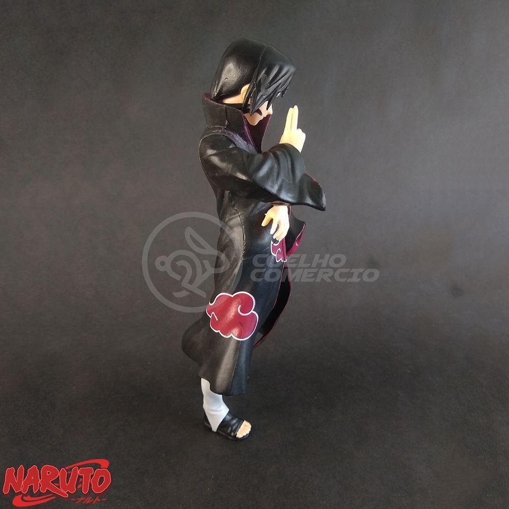 Brinquedo Action Figure Itachi Uchiha Akatsuki 18Cm Colecionável Universo Shippuden Ninja Ultimate - 7