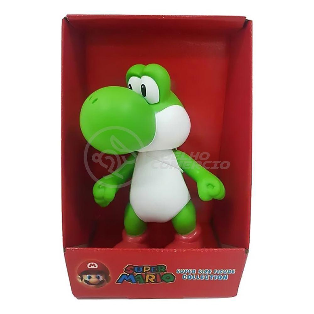 Boneco Action Figure Yoshi Grande Super Size 26Cm - Mario - 9