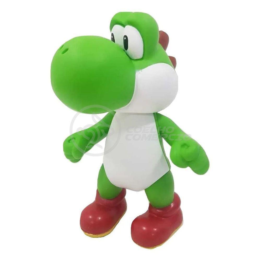 Boneco Action Figure Yoshi Grande Super Size 26Cm - Mario - 10