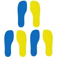 Pés Em Eva 3 Pares - 1