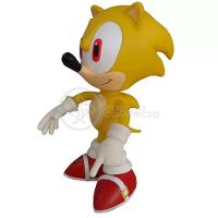 Boneco Action Figure Super Sonic 23cm Sonic - 5