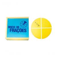 Brinquedos Educativos - Disco De Frações 24 Peças - 1