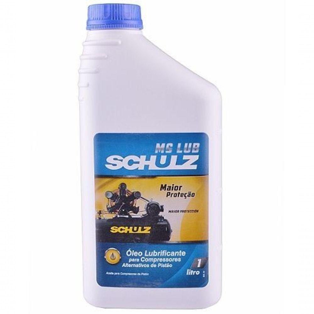 Óleo De Compressor Schulz Mslub Isovg100 1 Litro - 2