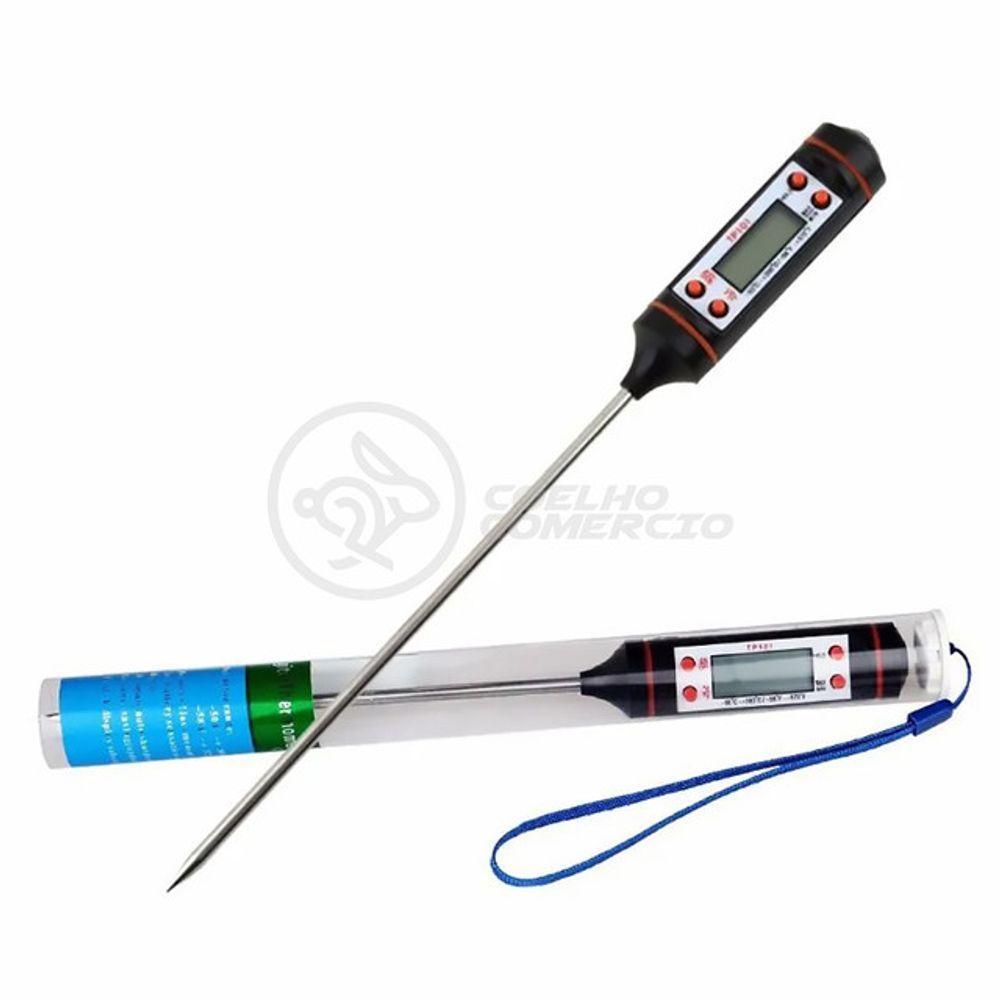 Termômetro Culinário Cozinha Digital Mede -50ºc A +300ºc - 4