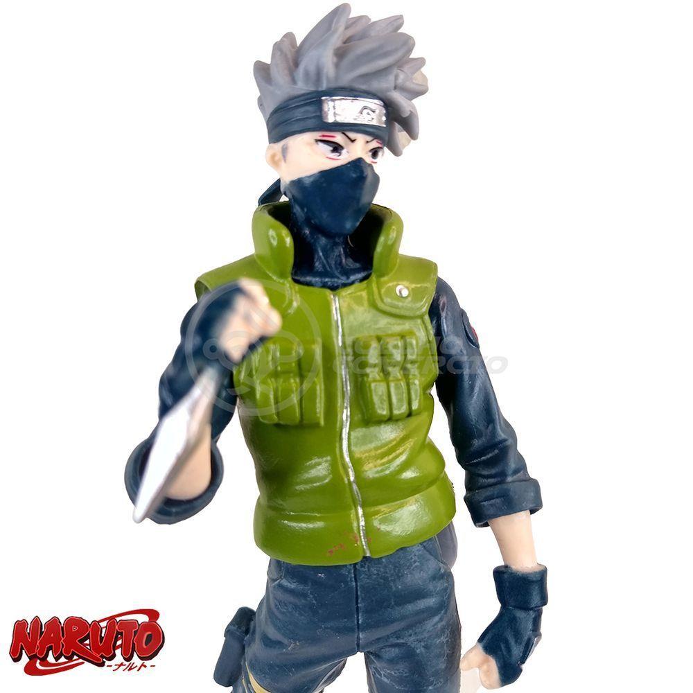 Brinquedo Boneco Kakashi Hatake Sharingan 18Cm Naruto - 7