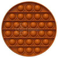 Pop It Circular Anti Stress Sensor Laranja - 5