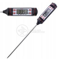 Termômetro Culinário Cozinha Digital Mede -50ºc A +300ºc - 1