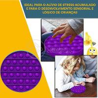 Pop It Circular Anti Stress Roxo - 2