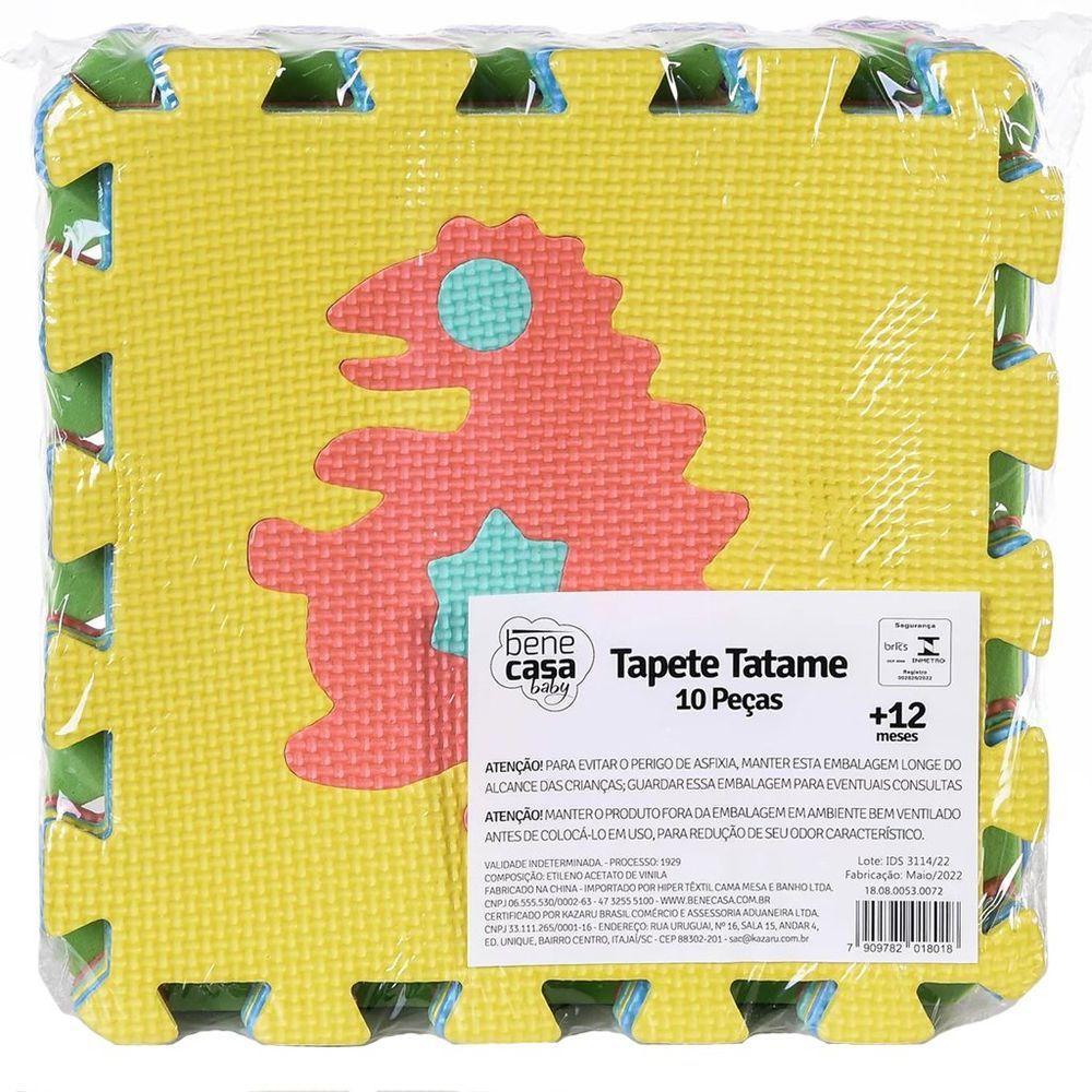 Tapete Tatame Eva Infantil 10 Peças Diverte E Estimula - 2