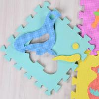 Tapete Tatame Eva Infantil 10 Peças Diverte E Estimula - 3