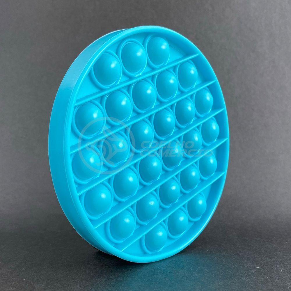 Pop It Circular Anti Stress Ansiedade Azul - 1